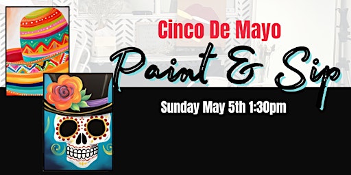 Imagem principal de Cinco De Mayo - Paint & Sip