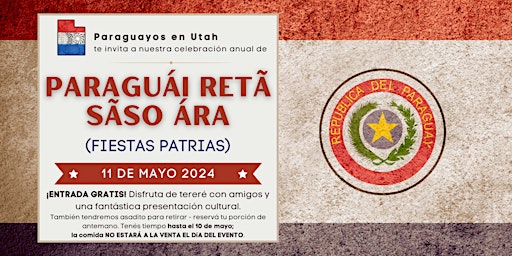 Hauptbild für Fiestas Patrias Paraguayas 2024
