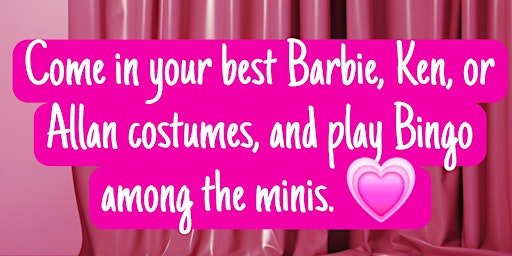 Imagem principal do evento Bingo at the Barn - Barbie Night