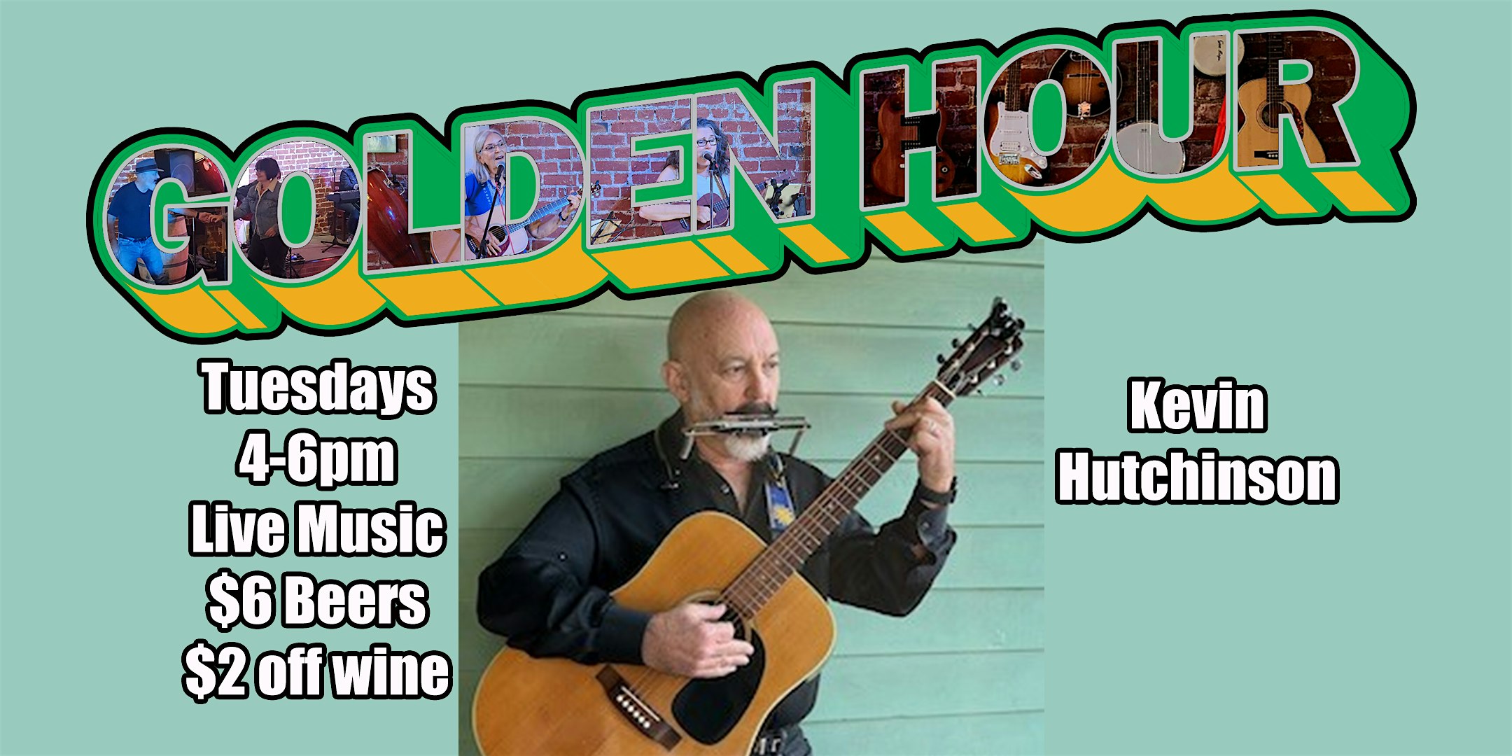 Live Music Happy Hour – Kevin Hutchinson & Friends!