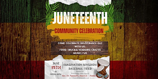 Imagem principal de Juneteenth Community Celebration!