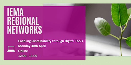 IEMA NZ : Enabling Sustainability through Digital Tools primary image