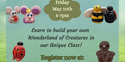Immagine principale di Critter Creations Class Fri May 10th 