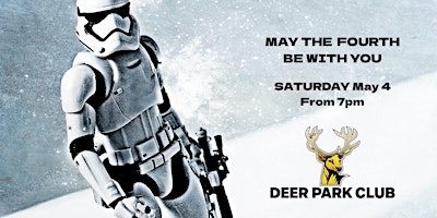 (Cancelled) May The Fourth Be With You: STAR WARS Trivia [DEER PARK CLUB] primary image