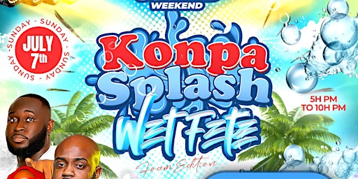 Primaire afbeelding van Konpa Splash Wet Fete Foam Edition #EOG