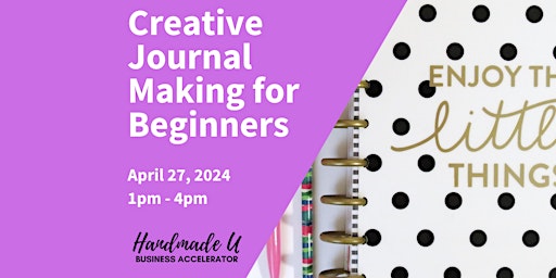 Imagem principal do evento Creative Journal Making for Beginners