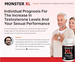 Hauptbild für Revitalize Your Performance: Monster XL Testosterone Booster in the UK