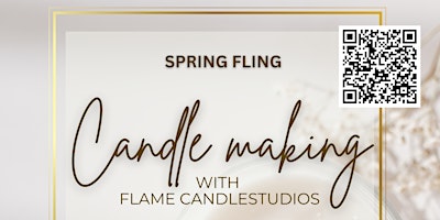 Immagine principale di Scents & Sips: a Spring Fling Luxury Candlemaking Experience 
