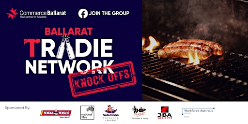 Imagem principal do evento Ballarat Tradie Network – Knock Offs