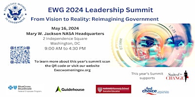 Imagen principal de EWG LEADERSHIP SUMMIT 2024: From Vision to Reality: Reimagining Government