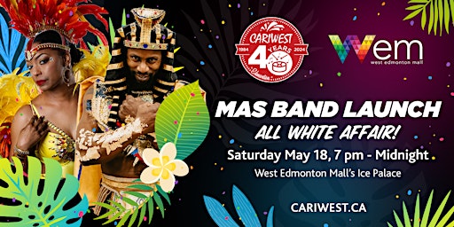 Imagen principal de EXCLUSIVE VIP INVITATION: Cariwest Mas Band Launch 2024
