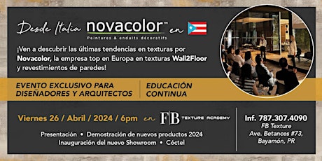 Novacolor en Puerto Rico