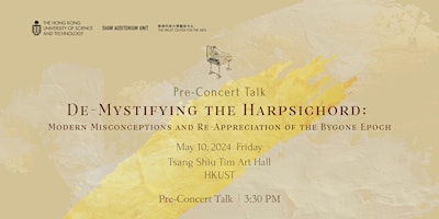 Hauptbild für Pre-Concert Talk  |  De-Mystifying the Harpsichord