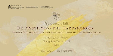 Imagen principal de Pre-Concert Talk  |  De-Mystifying the Harpsichord