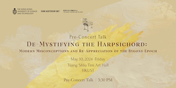 Pre-Concert Talk  |  De-Mystifying the Harpsichord