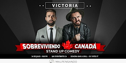 Primaire afbeelding van Sobreviviendo Canadá - Comedia en Español - Victoria(BC)