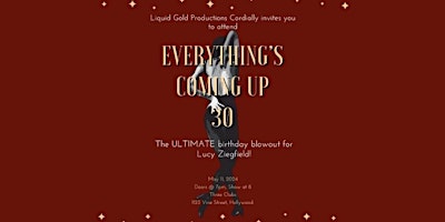 Image principale de Everything's Coming Up 30