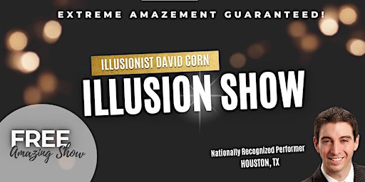 Imagem principal do evento David Corn Illusion Show