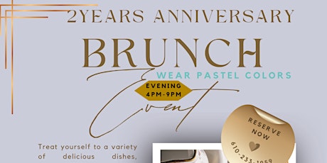 Our 2nd anniversary celebration brunch