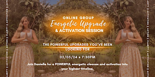 Imagem principal do evento Group Energetic Upgrade & Activation Session