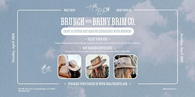 Image principale de Sunday brunch with Briny Brim Co.