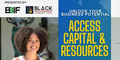 Primaire afbeelding van Business Funding  for Black Business Owners + Networking FREE Event