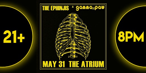 Primaire afbeelding van The Ephinjis & Gamma Paw | Live At The Atrium