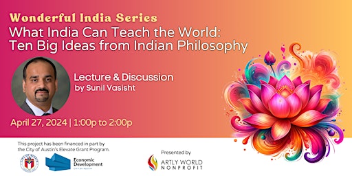 Primaire afbeelding van Wonderful India Series: What India Can Teach the World