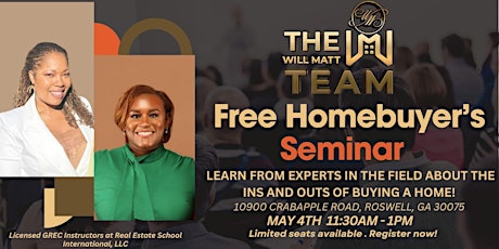 FREE Homebuyer's Seminar