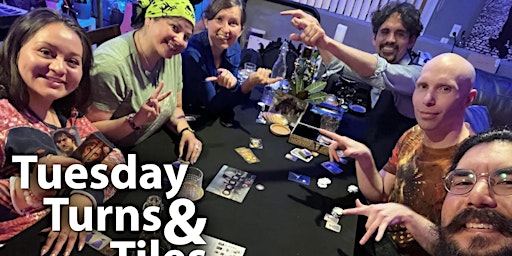 Hauptbild für Tuesday Turns & Tiles (Boardgame Weekly) at FlowState.Studio