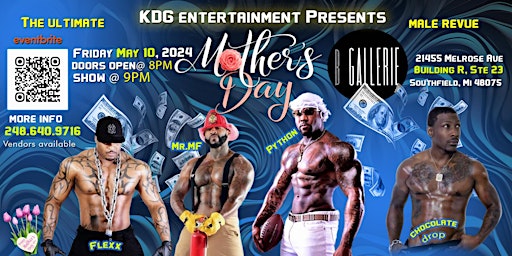 The Ultimate Mother's Day Male Revue primary image