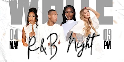 Hauptbild für ALL WHITE R&B NIGHT