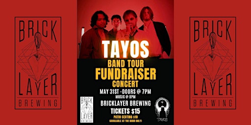BRICKLAYER BREWING & SKG PRODUCTIONS BRING YOU.... TAYOS!!! primary image