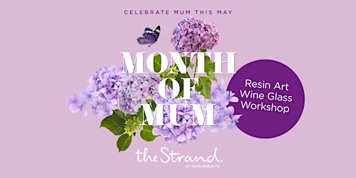 Imagen principal de Month of Mum: Resin Art Wine Glass Workshop