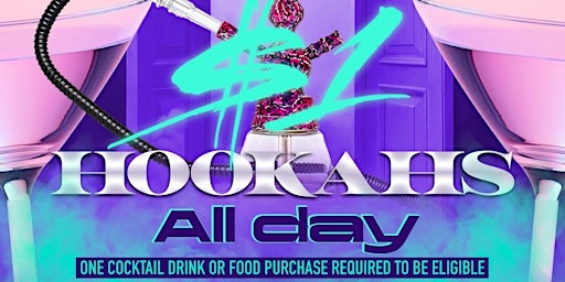 $1 Hookahs At The Boiler primary image