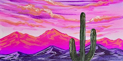 Imagem principal de Desert Vibes - Paint and Sip by Classpop!™