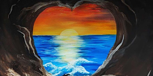 Imagem principal de Love on the Coast - Paint and Sip by Classpop!™