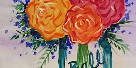 Backyard Bouquet - Paint and Sip by Classpop!™