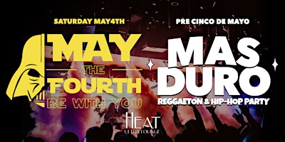 Cinco de Mayo! Reggaeton & Hip-Hop Party @ Heat Ultra Lounge OC primary image