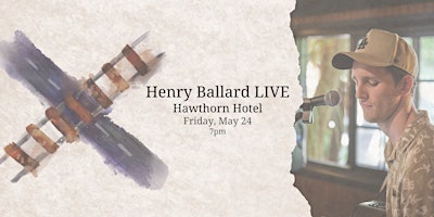 Image principale de Henry Ballard LIVE - Debut EP Launch