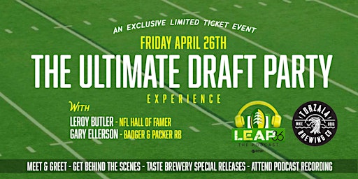 Primaire afbeelding van Leap 36  Podcast / Torzala Brewing Company Draft Party