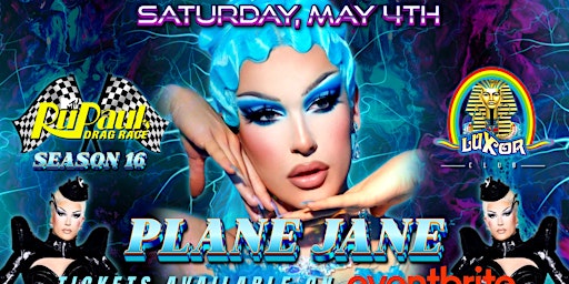 Plane Jane - Club Luxor | Lubbock, TX | Sat 05-04-24 primary image