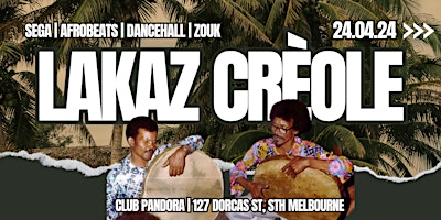 Imagem principal do evento LAKAZ CREOLE - 26.04.24