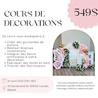 Cours de Décoration primary image