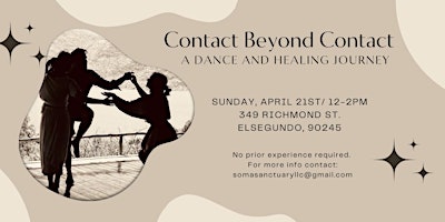 Immagine principale di Contact Beyond Contact- A dance and healing journey 