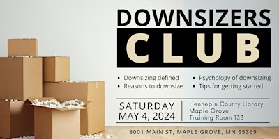 Downsizer's Club primary image