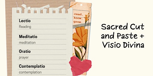 Immagine principale di Sacred Cut and Paste | Visio Divina 