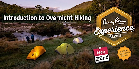 Imagem principal do evento Paddy Pallin Perth | National Experience Series | Intro to Overnight Hiking