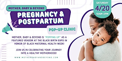 Primaire afbeelding van APRIL Pregnancy + Postpartum Pop-Up Clinic by MB&B