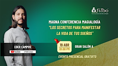 CONFERENCIA GRATUITA  "LOS SECRETOS PARA MANIFESTAR LA VIDA DE TUS SUEÑOS"